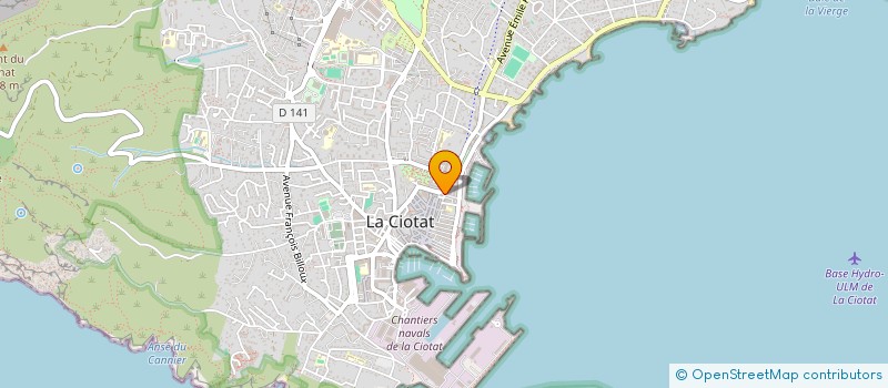 localisation de l'entreprise MADAME LINDA MALLEM à LA CIOTAT