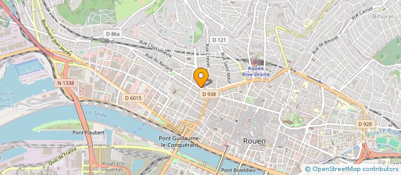 localisation de l'entreprise MADAME LINDA MAMMERI  ROUEN