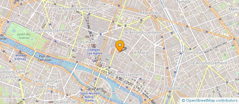 localisation de l'entreprise MADAME LINDA MARIA ROMANAZZI  PARIS