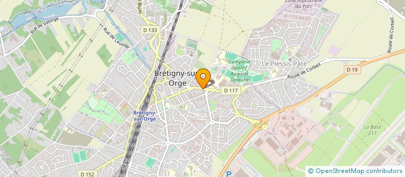 localisation de l'entreprise MADAME LINDA MAULNY à BRETIGNY-SUR-ORGE
