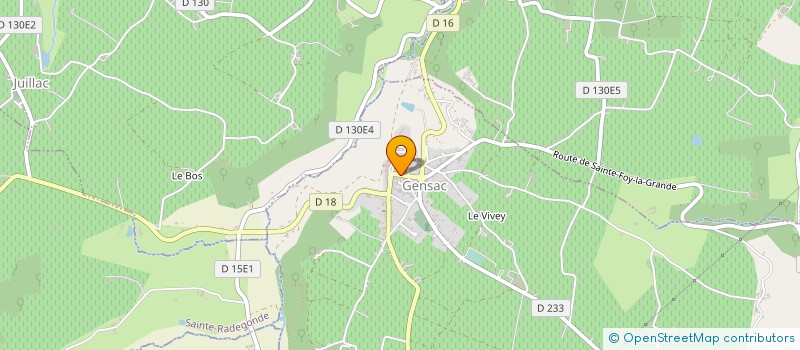 localisation de l'entreprise MADAME LINDA MEDLIN à PESSAC-SUR-DORDOGNE