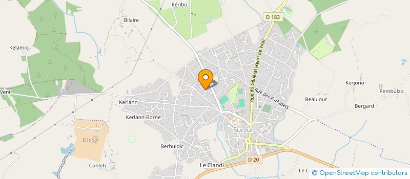 localisation de l'entreprise MADAME LINDA METANIRE à SURZUR