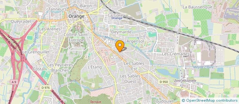 localisation de l'entreprise MADAME LINDA MOISAN à ORANGE