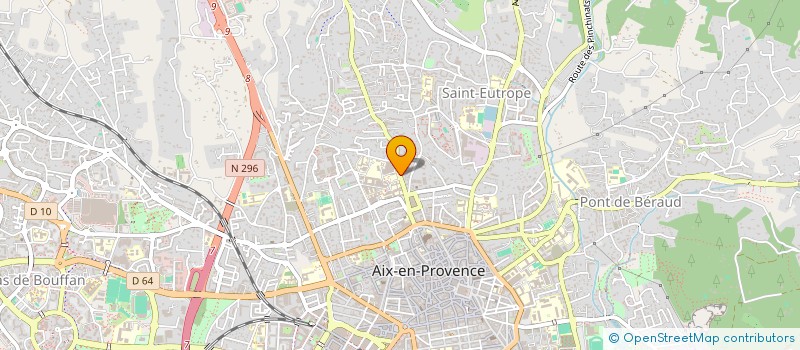 localisation de l'entreprise MADAME LINDA MOUSSAT  AIX-EN-PROVENCE