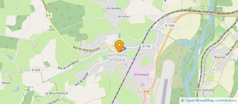 localisation de l'entreprise MADAME LINDA NORTHRUP à SAINT-REMY-EN-ROLLAT