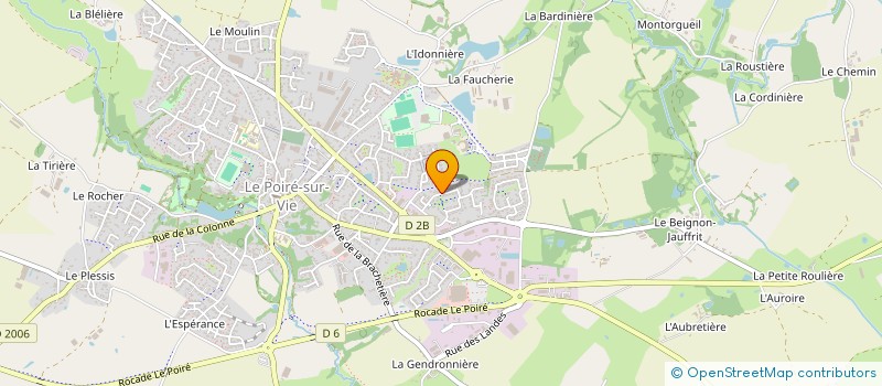 localisation de l'entreprise MADAME LINDA OLIVEAU à LE POIRE-SUR-VIE