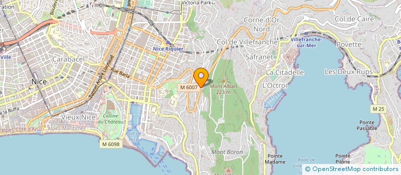 localisation de l'entreprise MADAME LINDA OLSSON à NICE