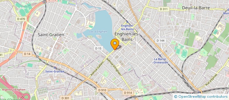 localisation de l'entreprise MADAME LINDA OULD MOKHTAR  ENGHIEN-LES-BAINS