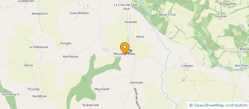 localisation de l'entreprise MADAME LINDA PANAGGIO  PLOERDUT