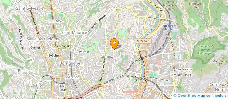 localisation de l'entreprise MADAME LINDA PARACHINI à NICE