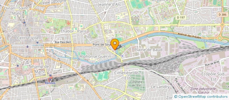 localisation de l'entreprise MADAME LINDA PHAM  RENNES