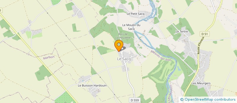 localisation de l'entreprise MADAME LINDA PIGEON  MESNILS-SUR-ITON