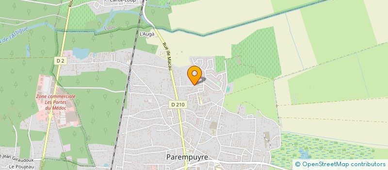 localisation de l'entreprise MADAME LINDA PRICE  PAREMPUYRE