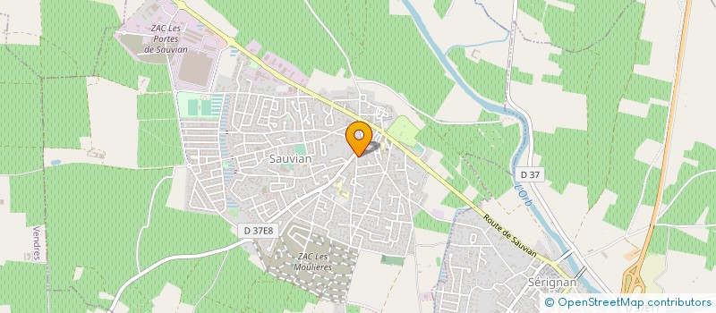 localisation de l'entreprise MADAME LINDA QUAN  SAUVIAN