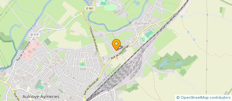 localisation de l'entreprise MADAME LINDA RAMBINAISING  BACHANT