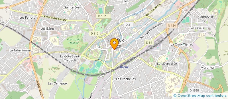 localisation de l'entreprise MADAME LINDA REJJALI à DREUX