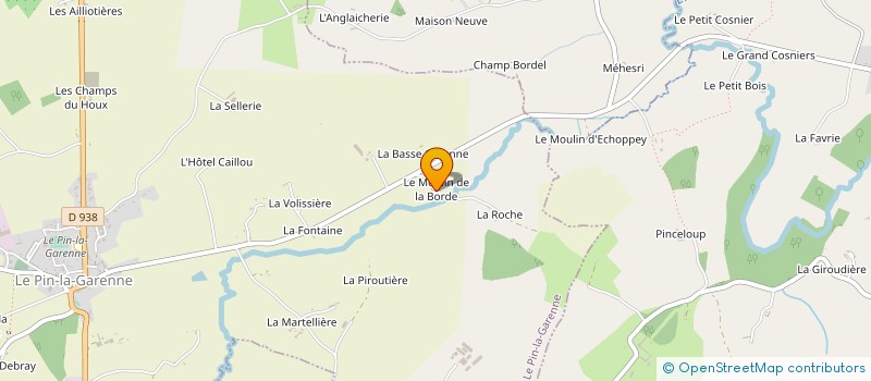 localisation de l'entreprise MADAME LINDA ROBERTS à LE PIN-LA-GARENNE