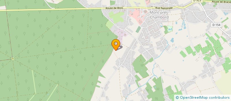 localisation de l'entreprise MADAME LINDA SAFFRAY  MONT-PRES-CHAMBORD