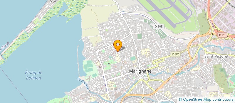 localisation de l'entreprise MADAME LINDA SAHRAOUI à MARIGNANE