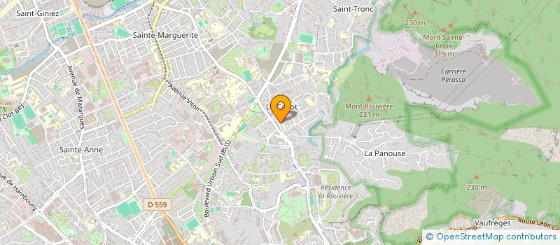 localisation de l'entreprise MADAME LINDA SANCHEZ  MARSEILLE