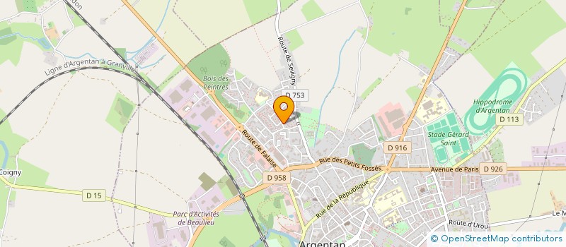 localisation de l'entreprise MADAME LINDA SCHIERING SCHIERING  ARGENTAN