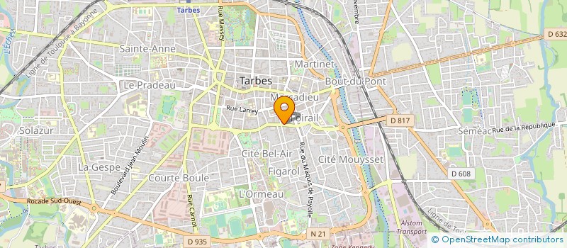 localisation de l'entreprise MADAME LINDA SCHMIDT à TARBES