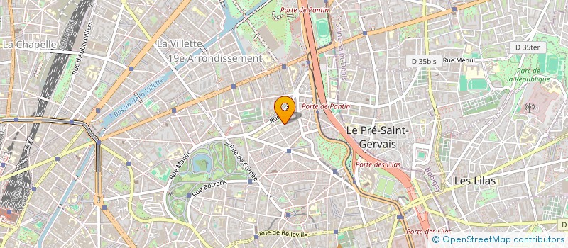 localisation de l'entreprise MADAME LINDA SENHAJI  PARIS