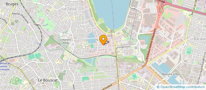 localisation de l'entreprise MADAME LINDA SIMON  BRUGES