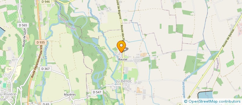 localisation de l'entreprise MADAME LINDA SMITH  JU-BELLOC