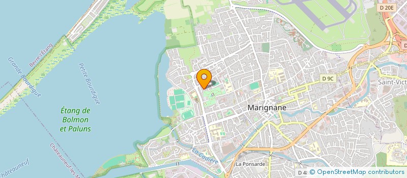 localisation de l'entreprise MADAME LINDA SOBHY à MARIGNANE