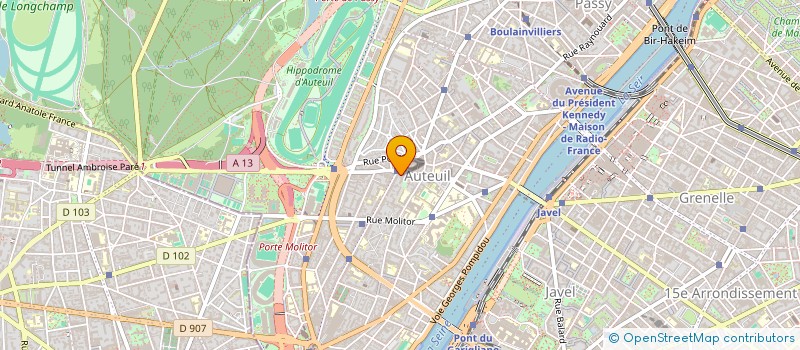 localisation de l'entreprise MADAME LINDA SULCA BRAVO  PARIS