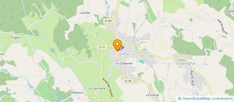 localisation de l'entreprise MADAME LINDA TALEB AHMED  SAINT-SORNIN-LAVOLPS