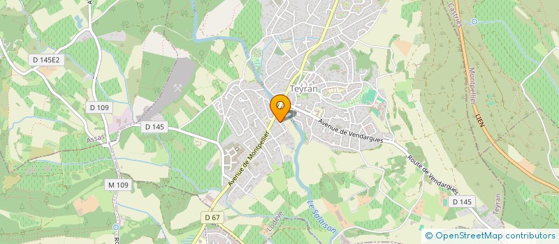 localisation de l'entreprise MADAME LINDA TEISSEDRE  TEYRAN