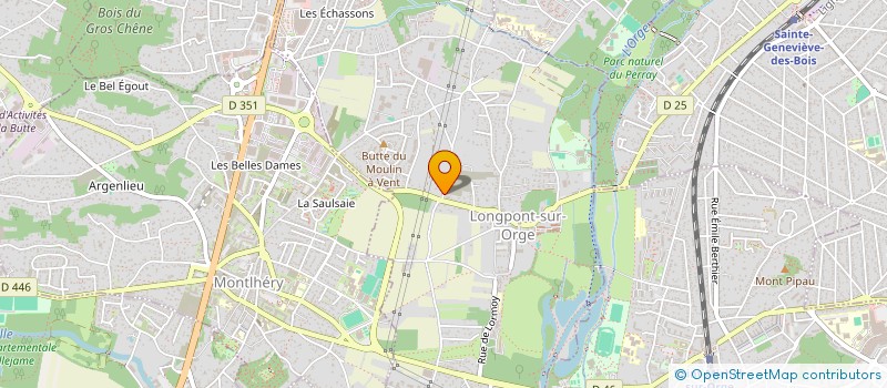 localisation de l'entreprise MADAME LINDA TRANCARD  LONGPONT-SUR-ORGE