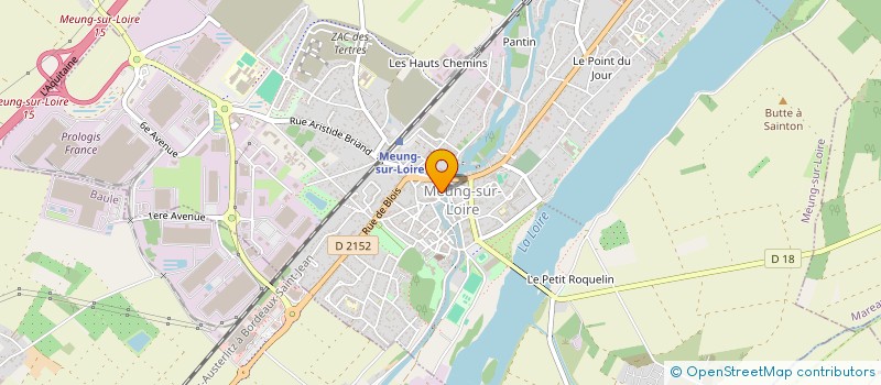 localisation de l'entreprise MADAME LINDA TROTTIER à MEUNG-SUR-LOIRE