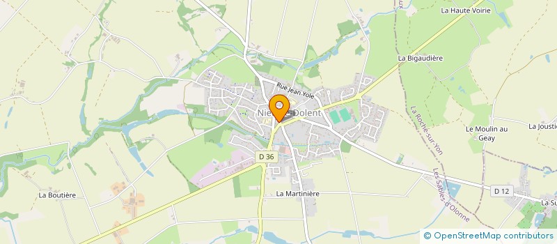localisation de l'entreprise MADAME LINDA TURBE à NIEUL-LE-DOLENT