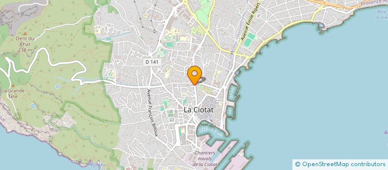 localisation de l'entreprise MADAME LINDA VAN HERTEM à LA CIOTAT