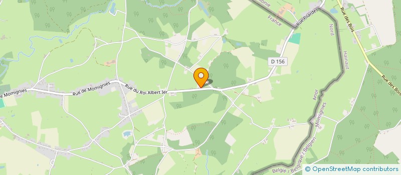 localisation de l'entreprise MADAME LINDA VANHOVE  ANOR