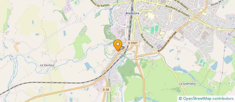 localisation de l'entreprise MADAME LINDA VERRON  BRESSUIRE