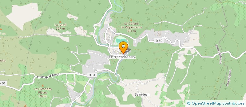 localisation de l'entreprise MADAME LINDA VILPONT  ENTRECASTEAUX