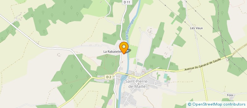 localisation de l'entreprise MADAME LINDA WIEGERSHAUS  SAINT-PIERRE-DE-MAILLE