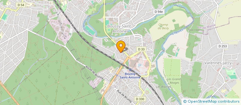 localisation de l'entreprise MADAME LINDA YAHIA BEY  BOUSSY-SAINT-ANTOINE