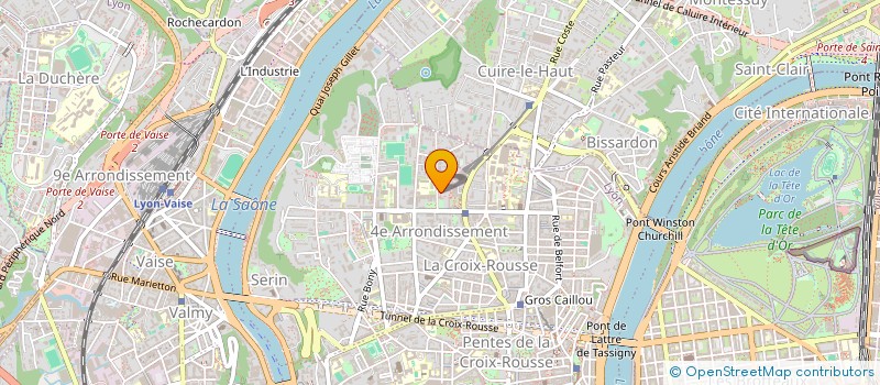 localisation de l'entreprise MADAME LINDA YAPO à LYON