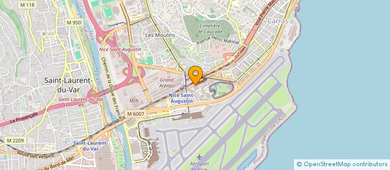 localisation de l'entreprise MADAME LINDA ZEMMOUR à NICE