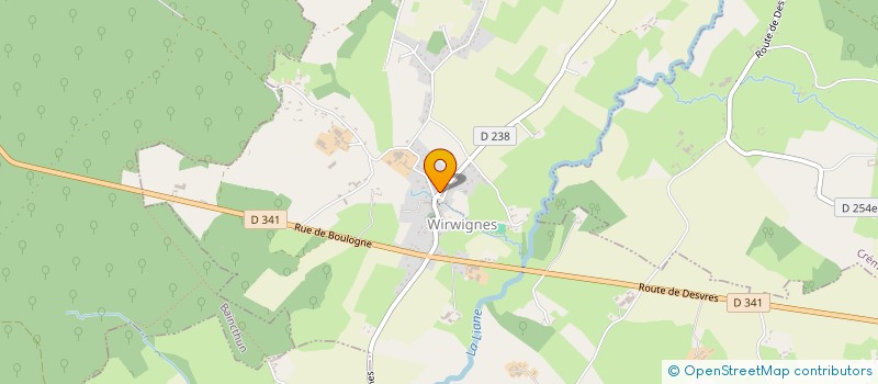 localisation de l'entreprise MADAME LINDIA GAILLARD  WIRWIGNES