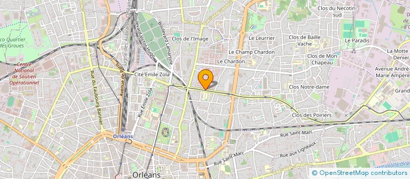 localisation de l'entreprise MADAME LINDIA PEINTRE  ORLEANS