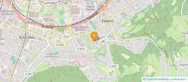 localisation de l'entreprise MADAME LINDSAY BALDY  EYBENS