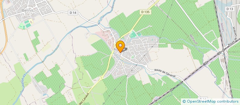 localisation de l'entreprise MADAME LINDSAY BAUDELIQUE  AUBORD