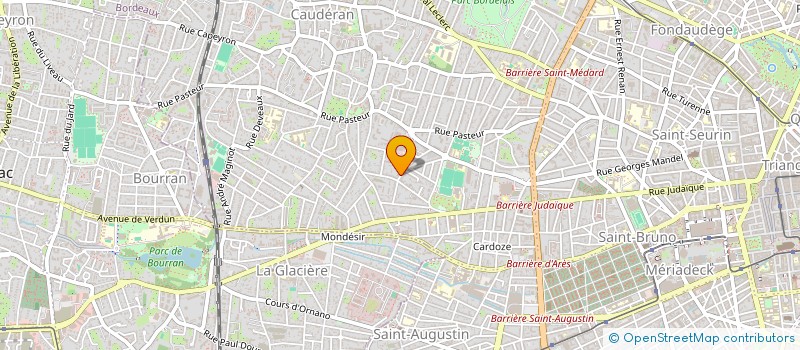 localisation de l'entreprise MADAME LINDSAY BERGSTROM  BORDEAUX