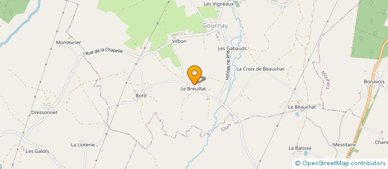 localisation de l'entreprise MADAME LINDSAY BERTEAUX à GOURNAY